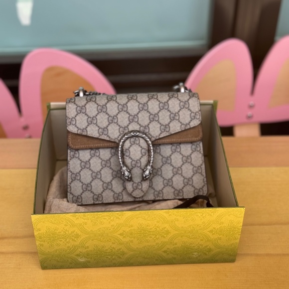 Authentic Gucci Dionysus GG Supreme Mini Bag - Made in Italy - Picture 12 of 13